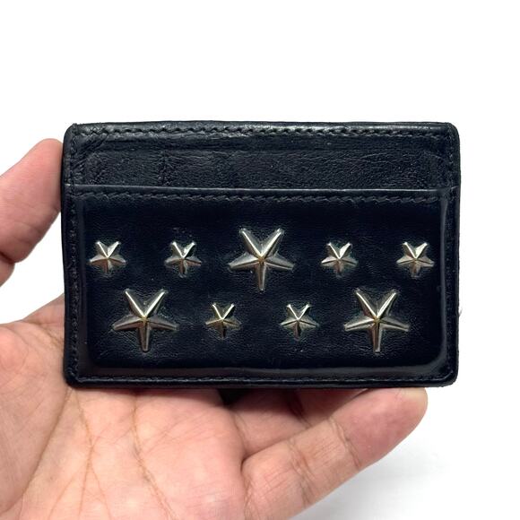 Jimmy Choo Studded Cardholder - Picture 4 of 11